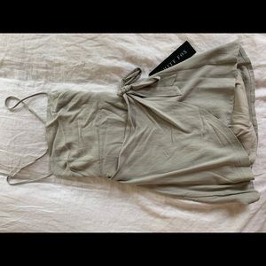 White Fox wrap dress